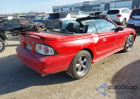 1995 Ford Mustang Gt/Gts из США, поврежденный, VIN 1FALP45T4SF241116